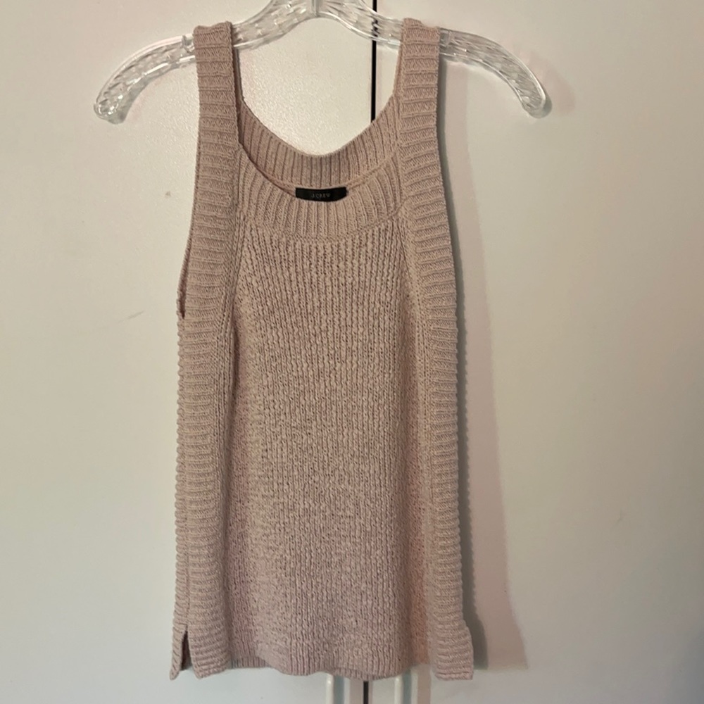 JCrew sleeveless sweater